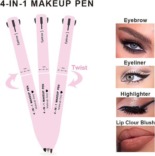 Lápiz de maquillaje 4 en 1