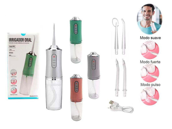 Irrigador dental portátil