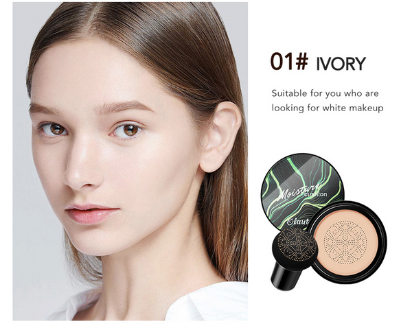 Base de maquillaje con esponja, tono 1 marfil