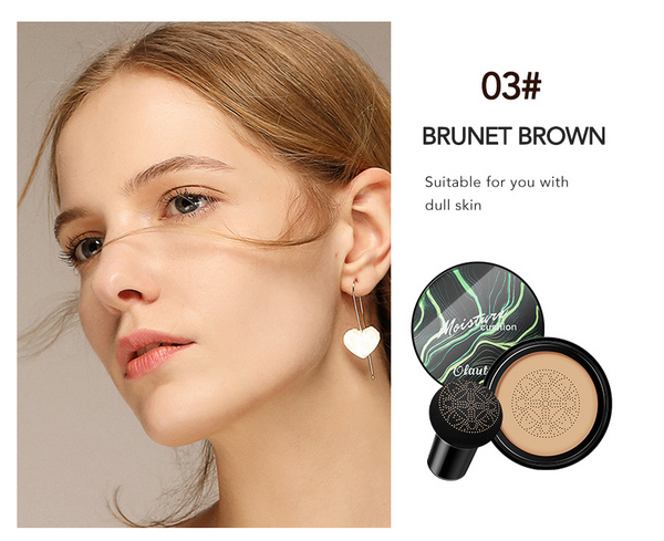Base de maquillaje con esponja, tono 3 bronce