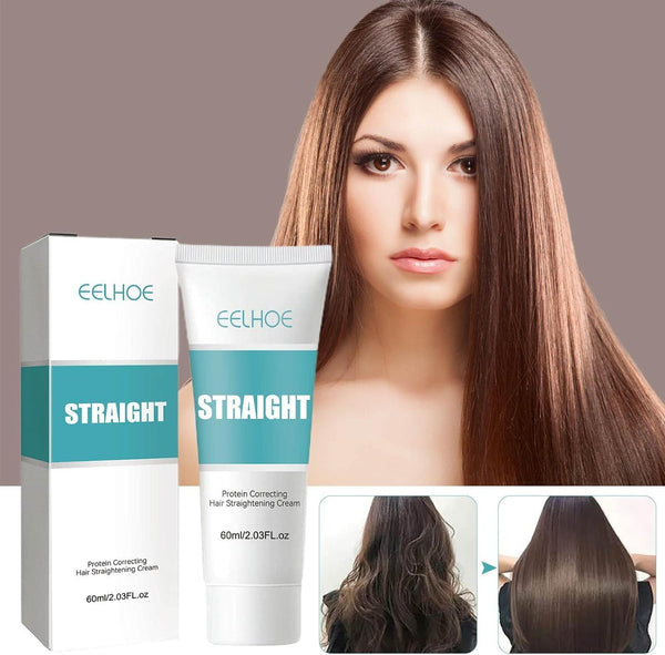 Crema alisadora para el cabello