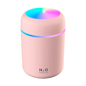 Humidificador LED, rosa